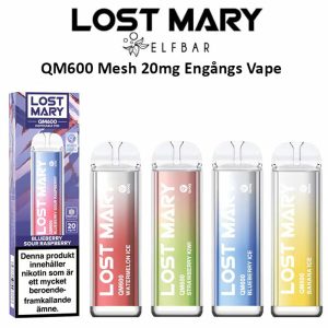 Lost Mary QM600 engångs vape